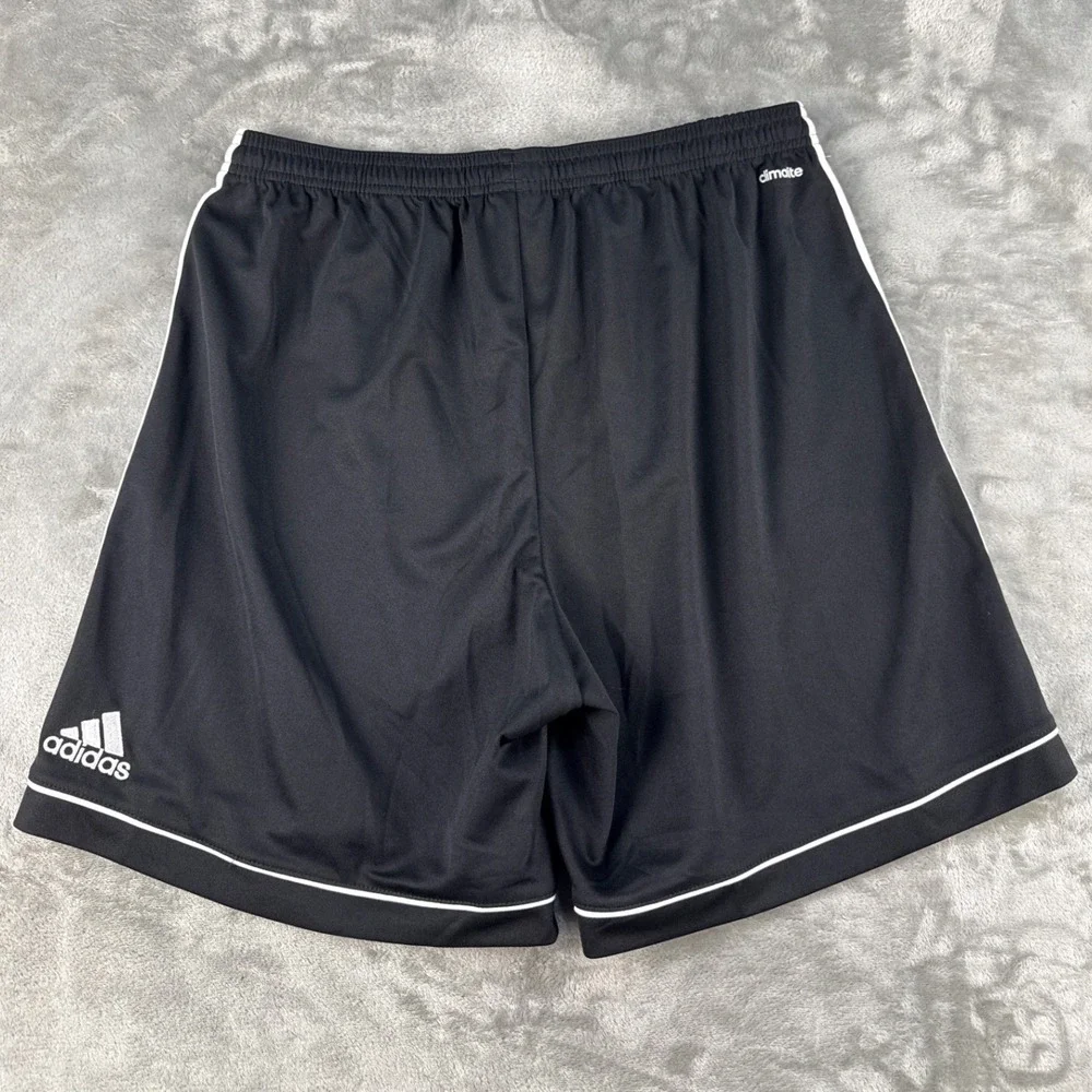 Florida Cup Adidas Shorts Mens L Climalite Black Soccer Striped EUC